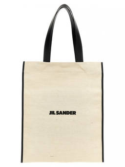 Jil Sander - White Medium Flat Tote Bag