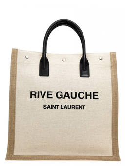 Saint Laurent - White Rive Gauche North/South Bag