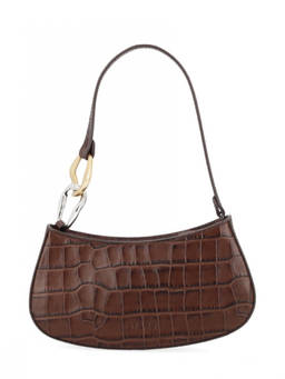 Staud - Dark Brown Ollie Mini Shoulder Bag