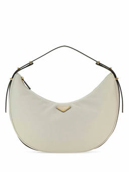 PRADA - White Arqu Hobo Bag