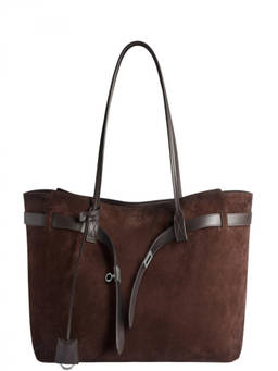 Balenciaga - Dark Brown Bel Air Large Tote Bag