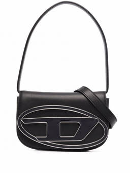 Diesel - Black 1Dr Leather Shoulder Bag
