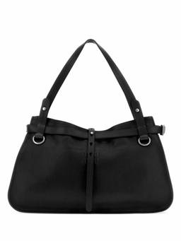 Miu Miu - Black Logo Large Shoulder Bag