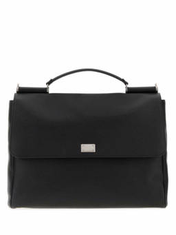 Dolce&Gabbana - Black Sicily Briefcase Bag