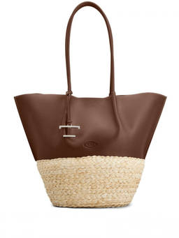 TOD'S - Brown Bux Tote Bag