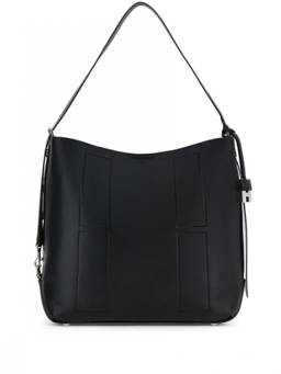 Hogan - Black Hocket Medium Leather Hobo