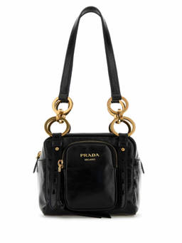 PRADA - Black Mini Dangle Shoulder Bag