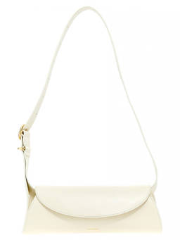 Jil Sander - White Cannolo small shoulder bag