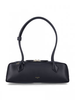 ALAIA - Black Le Teckel Medium Shoulder Bag