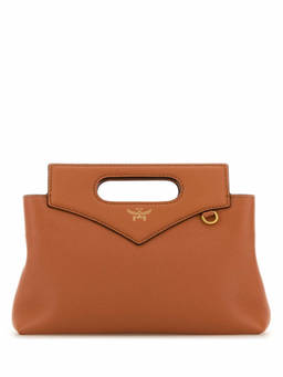 MCM - Brown Soft Diamond Mini Shoulder Bag
