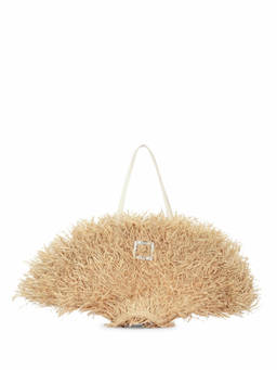 Roger Vivier - Natural Tres Panier large Tote Bag