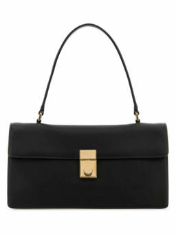 PRADA - Black Soft Medium Shoulder Bag