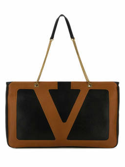 Valentino Garavani - Black Viva Superstar Top Zip Tote Bag
