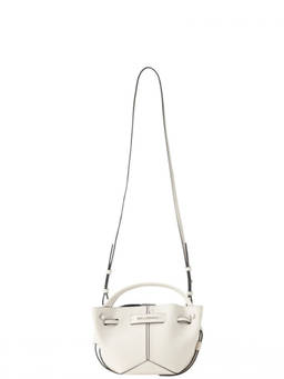 Karl Lagerfeld - White K/Pierced Bucket Bag