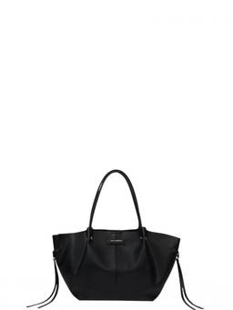 Karl Lagerfeld - Black Pierced Medium Tote Bag
