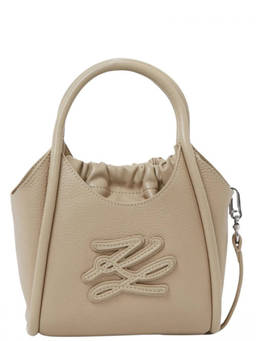 Karl Lagerfeld - Beige K/Autograph Mini Tote Bag