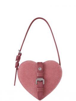 Mulberry - Pink Roxanne Heart Mini Shoulder Bag