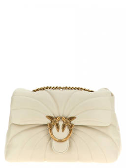 Pinko - White Love Puff Classic Shoulder Bag