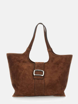 Roger Vivier - Brown Belle Medium Tote Bag