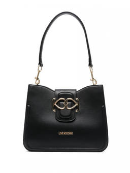 Love Moschino - Black Logo Shoulder Bag