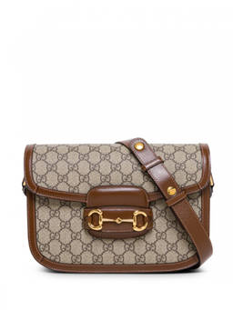 Gucci - Beige Horsebit 1955 Medium Shoulder Bag