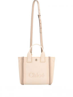 Chloe - Beige Carry Small Tote Bag