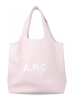 A.P.C. - Light Pink Ninon Large Tote Bag