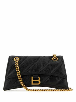 Balenciaga - Black Hourglass Shoulder Bag