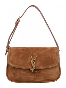 Saint Laurent - Brown Solferino Medium Shoulder Bag