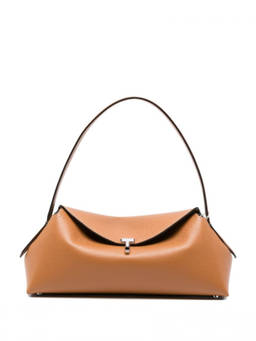 Toteme - Tote Bagme Brown T-Lock Large Shoulder Bag