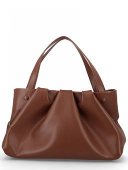 Themoire - Brown Athena Large Shoulder Bag