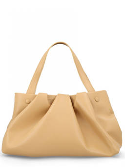 Themoire - Beige Athena Large Shoulder Bag