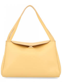 Themoire - Yellow Solid Medium Shoulder Bag