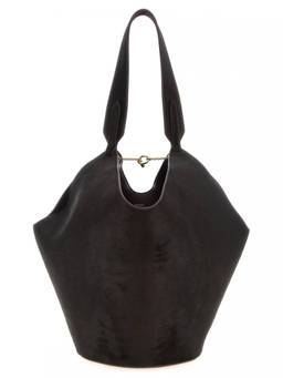 KHAITE - Dark Brown Lotus Large Tote Bag
