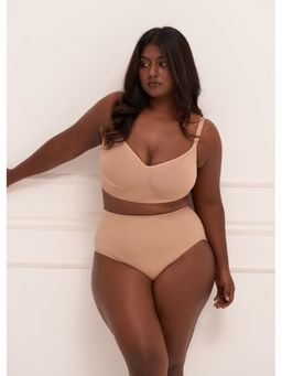 Underneat - Women Seamless Highwaist Stretchable Tummy Tucker Shaper Brief