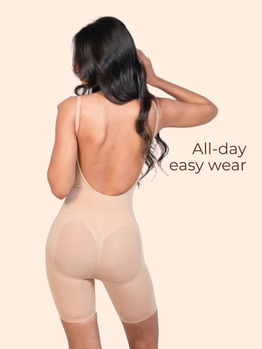 Buy Underneat Women Backless Stretchable Butt Lifting Comfort Full Body  Shaper (XS/S) Online