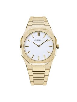 Aries Gold - Prestige Edition Quartz Watch With Sapphire Glass For Mens- G 1031 G-Wg