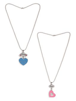 EL REGALO - 2 Necklace Combo for Kids Girls - Multi-Color