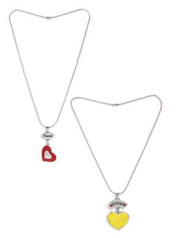 EL REGALO - 2 Necklace Combo for Kids Girls - Multi-Color