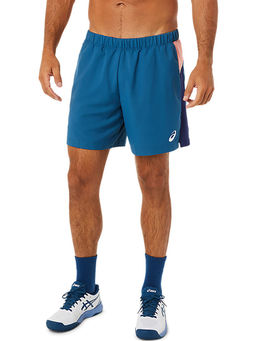 ASICS - Court Color Block Blue Men Tennis Shorts