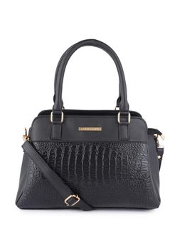 Lapis O Lupo - Black Animal Print Handbag