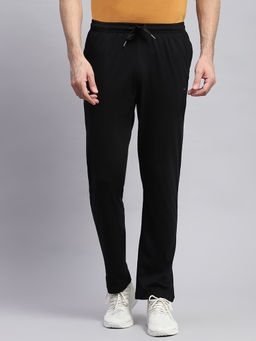 Monte Carlo - Men Black Solid Trackpant