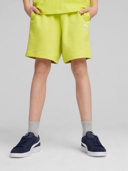 Puma - CLASSICS Relaxed TR Boys Green Shorts