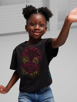 Puma - Graphic Girls Black T-Shirt