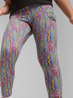 Puma - Girls Grey Tights