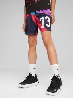 Puma - Basketball Dylan Boys Multi-Color Shorts
