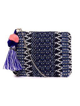 Astrid - Blue Sling With Tassels