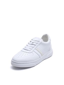 Rare Rabbit - Men White Lace-Up Sneakers