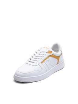 Rare Rabbit - Men Yellow Lace-Up Sneakers