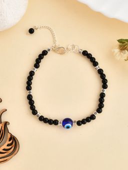 Silvermerc Designs - Women Multi-Color Silver Plated Link Bracelet